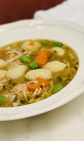 Chicken Stew with Gnocchi