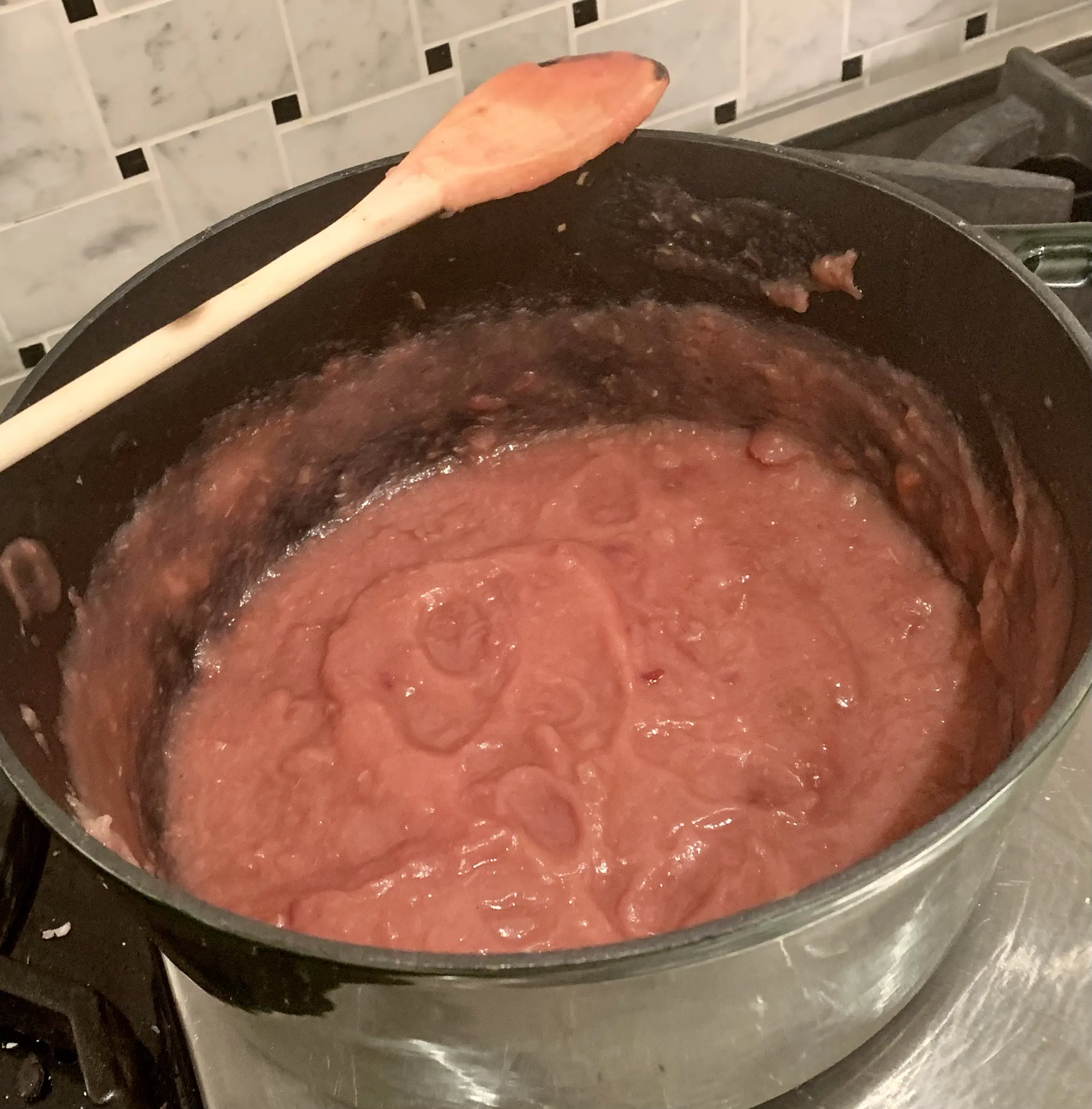 Pink Apple Sauce