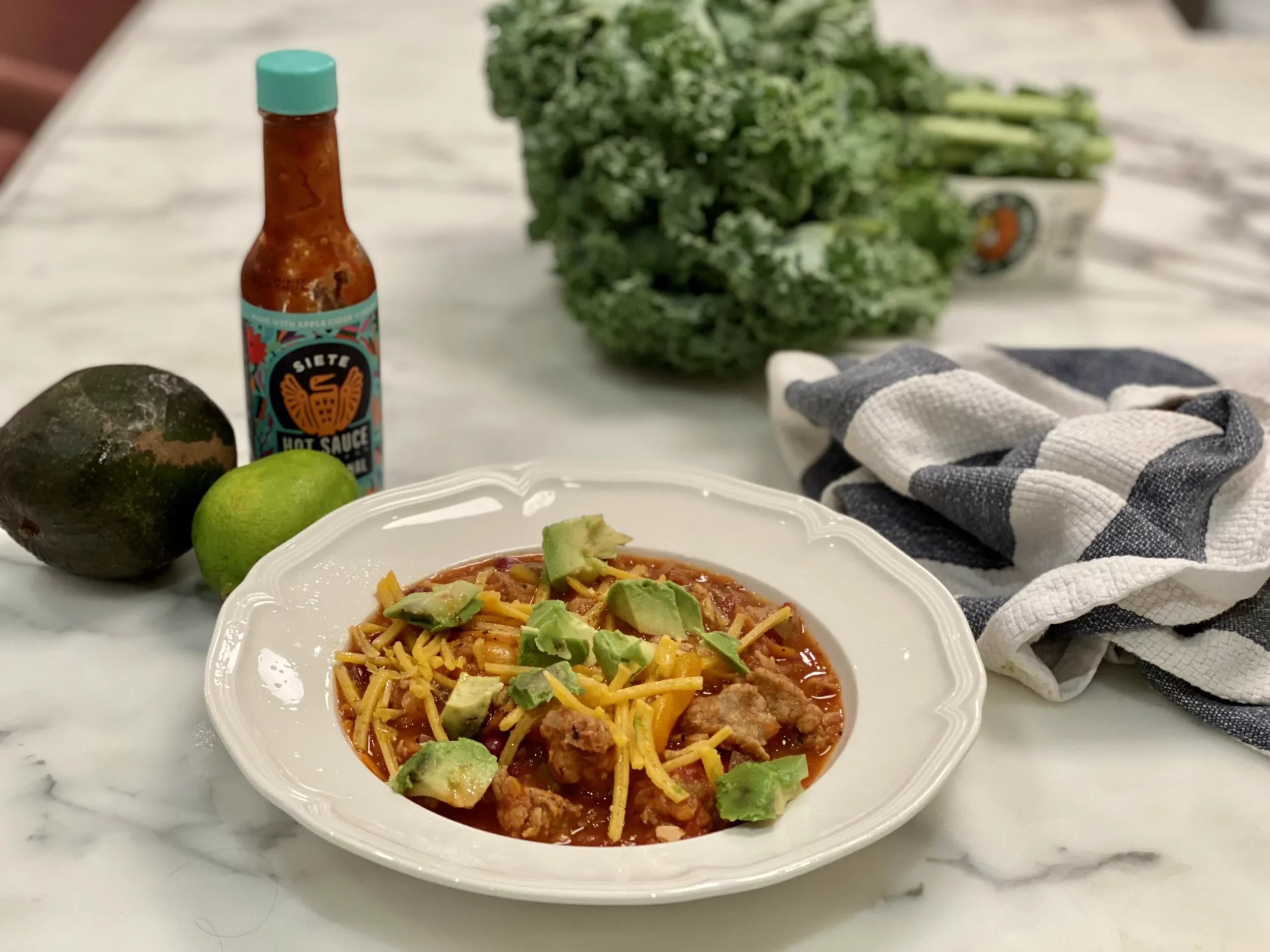 Vegetarian Chili with Plant Based Ground