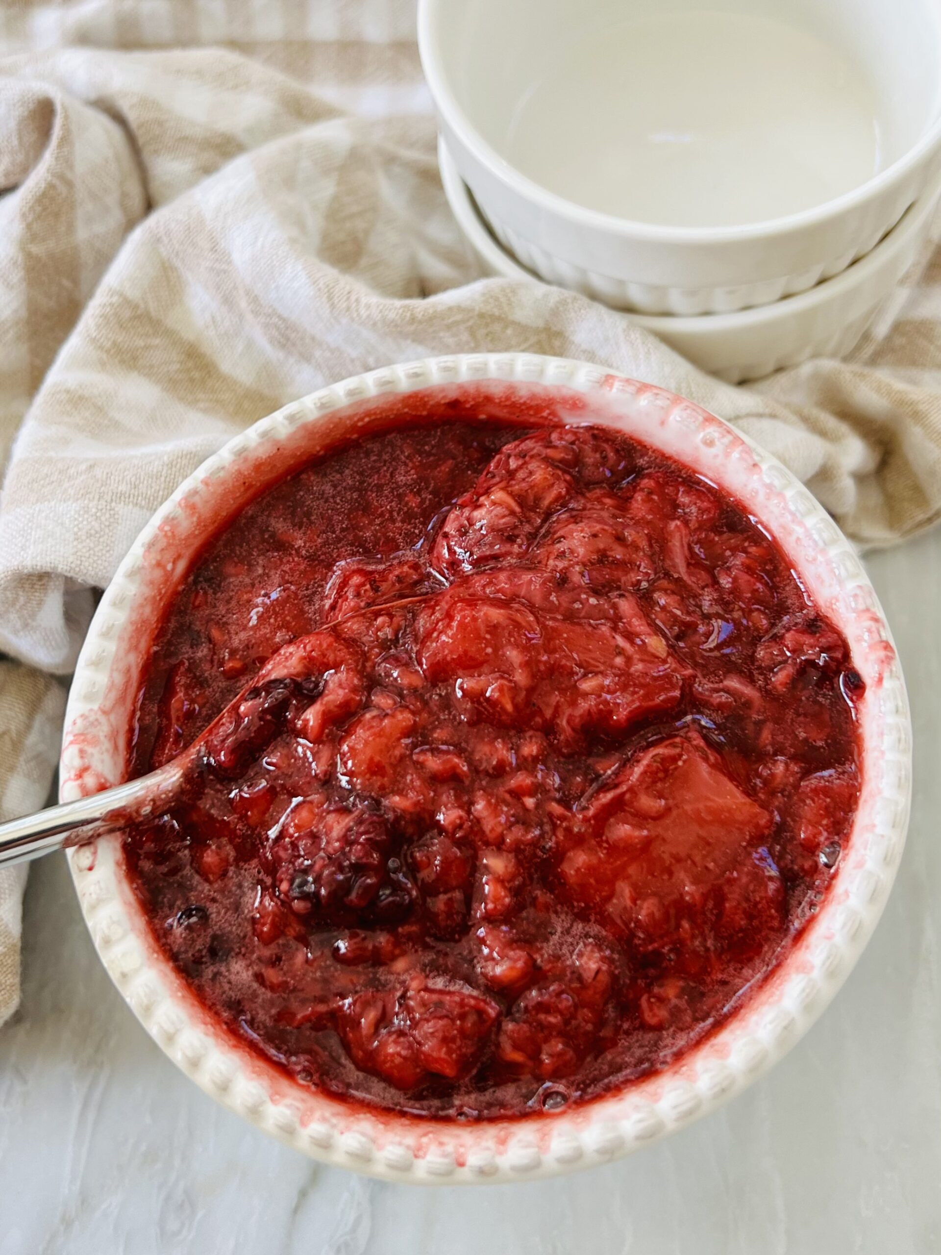 Leftover Berry Compote
